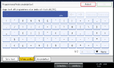 Bild av användarpanelen