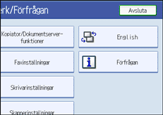 Bild av användarpanelen