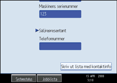 Bild av användarpanelen