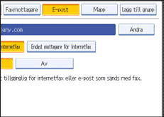 Bild på användarpanelen