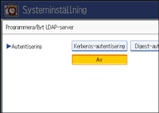 Bild på användarpanelen