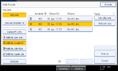 Bild av användarpanelskärm