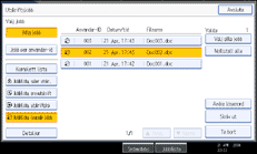 Bild av användarpanelskärm
