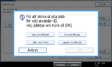 Bild av användarpanelskärm