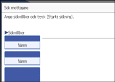 Bild på användarpanelens skärm