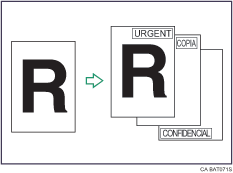 Il·lustració del segell per definir