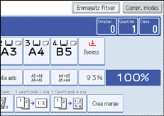 Il·lustració de la pantalla del panell d'operacions