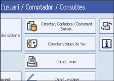 Il·lustració de la pantalla del panell d'operacions