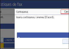 Il·lustraci&oacute; de la pantalla del panell d'operacions
