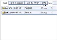 Il·lustraci&oacute; de la pantalla del panell d'operacions