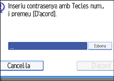 Il·lustraci&oacute; de la pantalla del panell de control