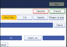 Il·lustraci&oacute; de la pantalla del panell d'operacions