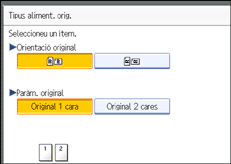 Il·lustraci&oacute; de la pantalla del panell d'operacions