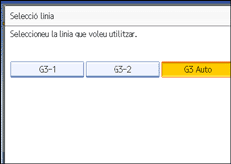 Il·lustració de la pantalla del panell d'operacions