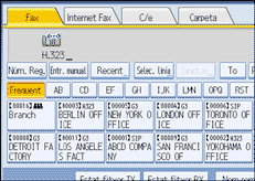 Il·lustraci&oacute; de la pantalla del panell d'operacions