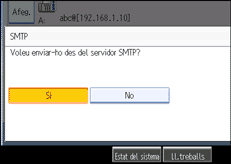 Il·lustraci&oacute; de la pantalla del panell d'operacions