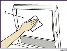 Il·lustració del cristall d'exposició de la il·lustració numerada