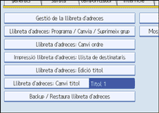il·lustració de la pantalla del panell de control