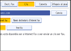 Il·lustració de la pantalla del panell de control