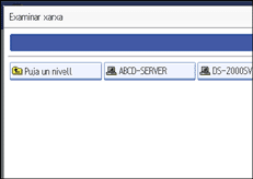Il·lustració de la pantalla del panell de control