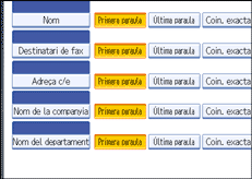 Il·lustració de la pantalla del panell de control