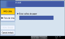 Il·lustraci&oacute; de la pantalla del panell d'operacions