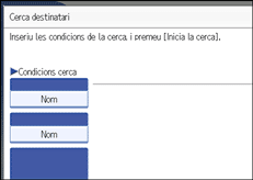 Il·lustració de la pantalla del panell d'operacions