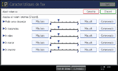 Il·lustració de la pantalla del panell d'operacions
