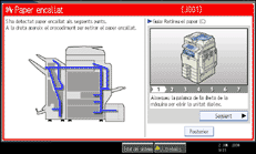 Il·lustració de la pantalla del panell d'operacions