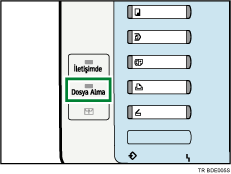 Dosya Alma göstergesi çizimi