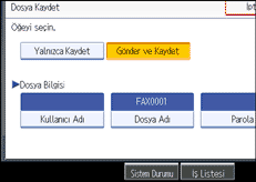 İşlem paneli ekran çizimi