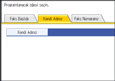 İşlem paneli ekran çizimi
