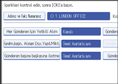 İşlem paneli ekran çizimi
