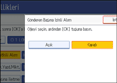 İşlem paneli ekran çizimi