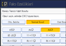 İşlem paneli ekran çizimi