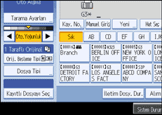 İşlem paneli ekran çizimi