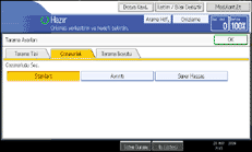 İşlem paneli ekran çizimi