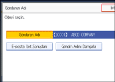 İşlem paneli ekran çizimi
