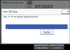 İşlem paneli ekran çizimi
