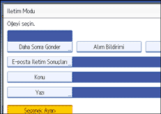 İşlem paneli ekran çizimi