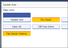 İşlem paneli ekran çizimi