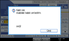 İşlem paneli ekran çizimi