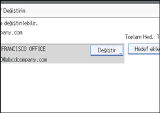 İşlem paneli ekran çizimi