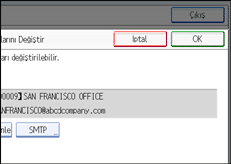 İşlem paneli ekran çizimi