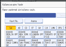 İşlem paneli ekran çizimi