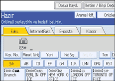 İşlem paneli ekran çizimi