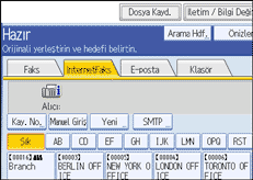 İşlem paneli ekran çizimi