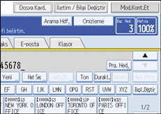 İşlem paneli ekran çizimi