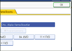 İşlem paneli ekran çizimi