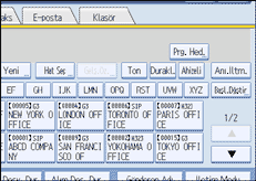 İşlem paneli ekran çizimi